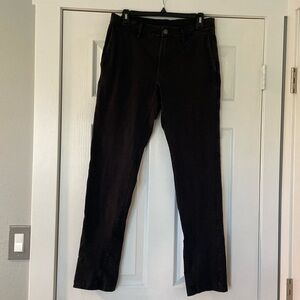 Good man brand stretchy adjustable waist man pants size M